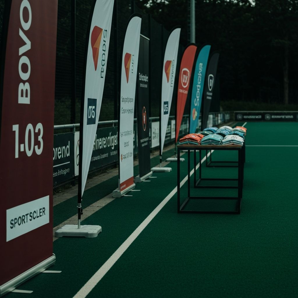 Presencia de marca de sponsors en evento GOAT Sports